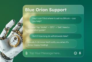 Professional crypto customer support and assistance at test dev